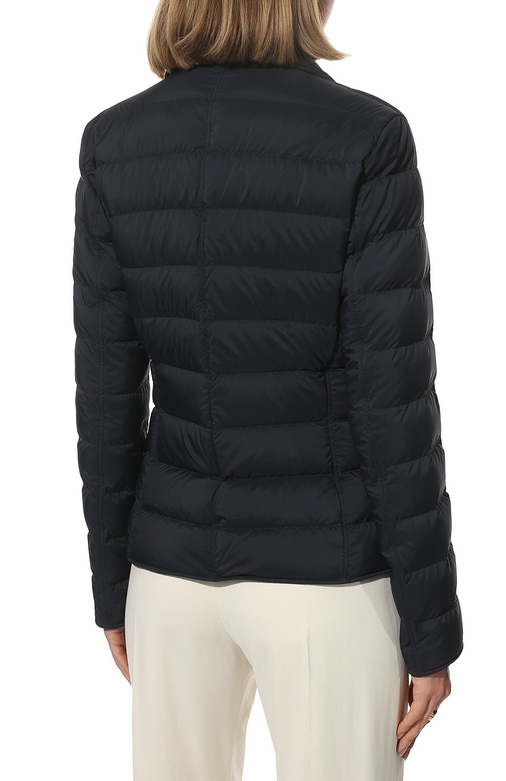 Пуховая куртка bormes MONCLER темно-синего цвета по цене 89950 руб., арт. H1-093-1A000-93-53333, фото 4 Пуховая куртка bormes MONCLER, арт. H1-093-1A000-93-53333, фото 4