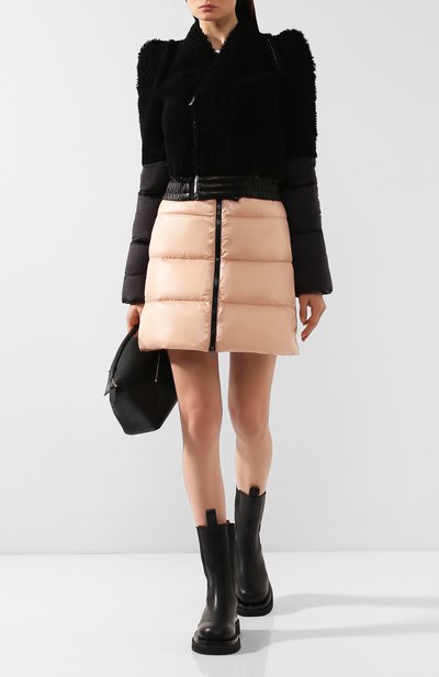 Пуховая куртка RICK OWENS черного цвета по цене 241500 руб., арт. R019F5795/C0M13, фото 2 Пуховая куртка RICK OWENS, арт. R019F5795/C0M13, фото 2