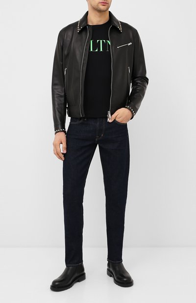 Кожаная куртка VALENTINO, арт. UV3NA02L2AD, фото 2