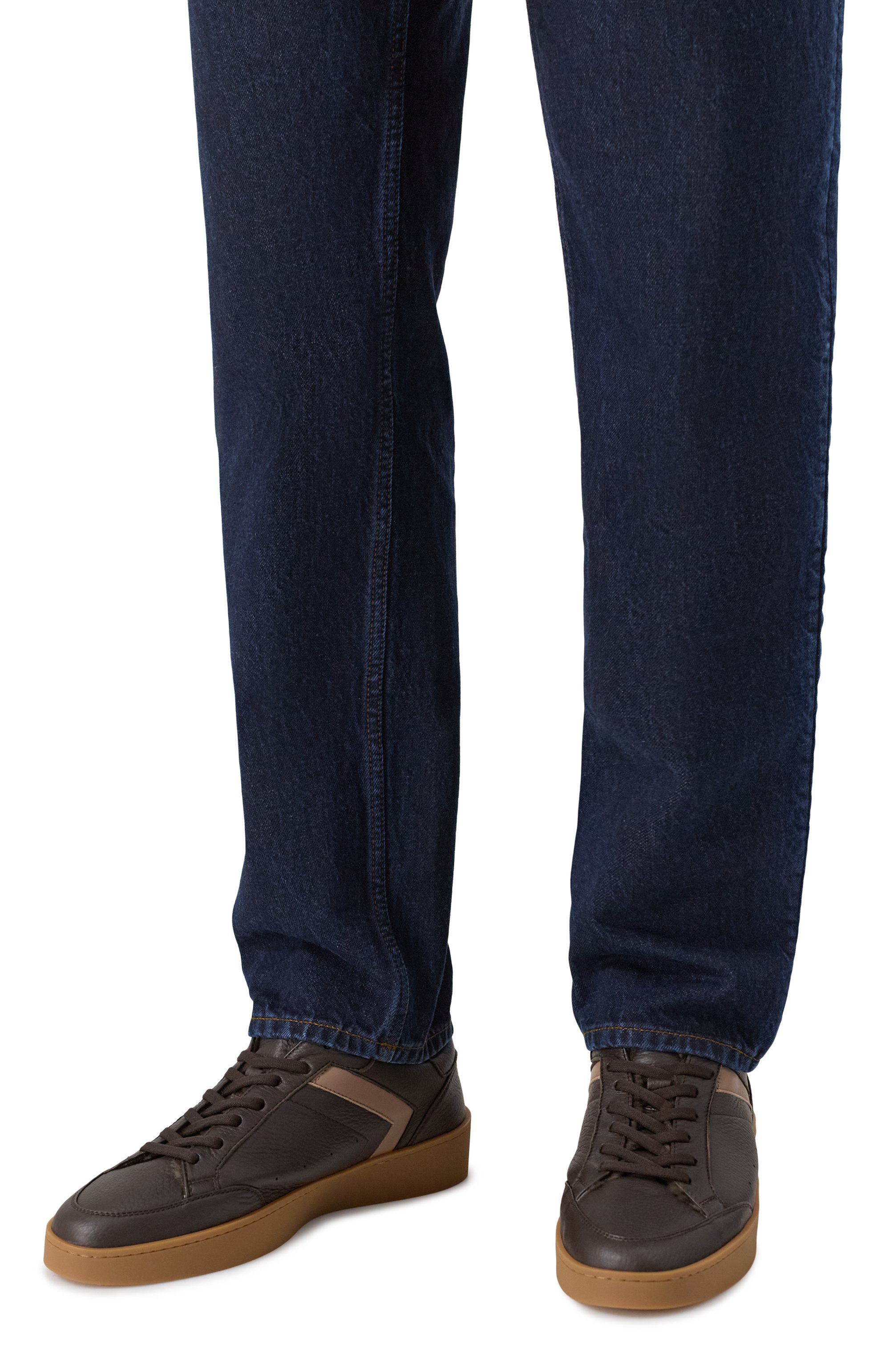 Кожаные кеды nuvola CANALI, арт. 493203/RC01199, фото 3