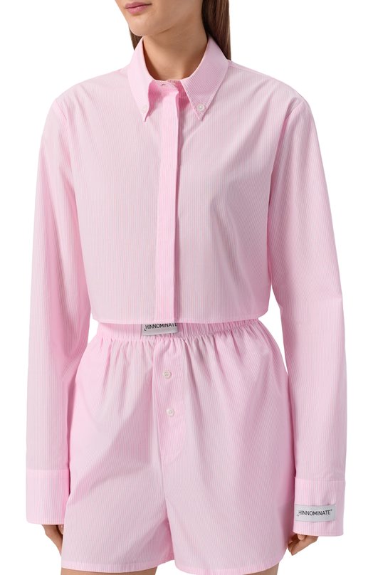 Хлопковая рубашка HINNOMINATE HMABW02586 Розовый  HMABW02586 Фото 3