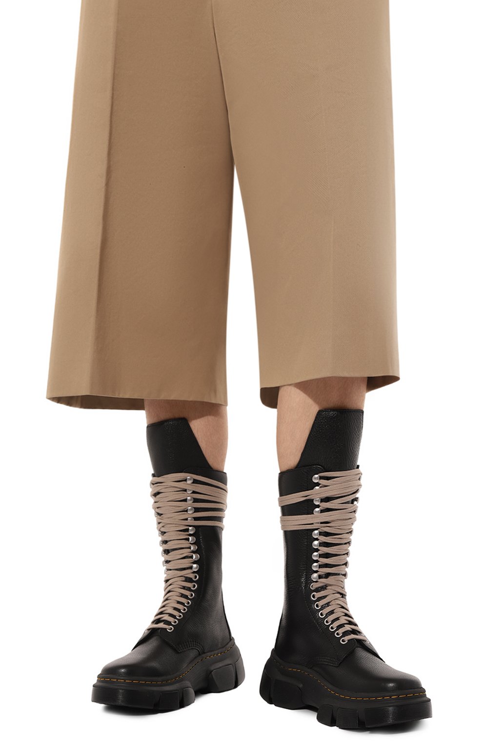 Кожаные ботинки rick owens x dr. martens 1918 dmxl RICK OWENS черного цвета по цене 47900 руб., арт. DM01D7808, фото 3 Кожаные ботинки rick owens x dr. martens 1918 dmxl RICK OWENS, арт. DM01D7808, фото 3