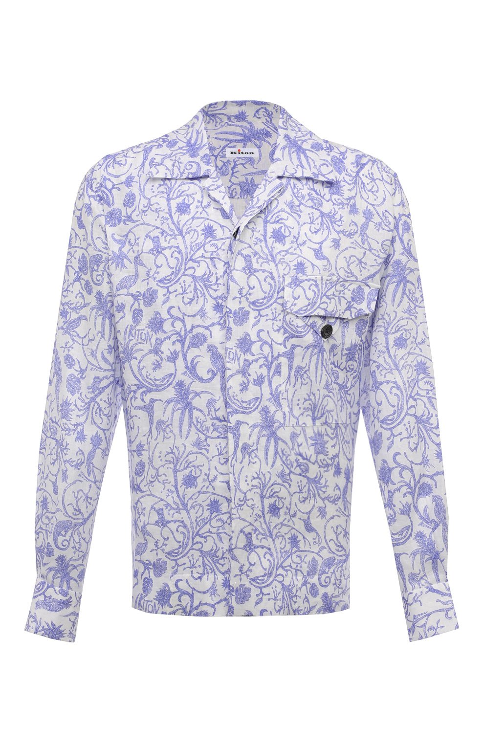 Льняная рубашка KITON, арт. UMC030H08902, фото 1