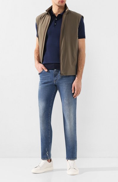 Кожаные кеды BRUNELLO CUCINELLI, арт. MZUBTSJ233, фото 2