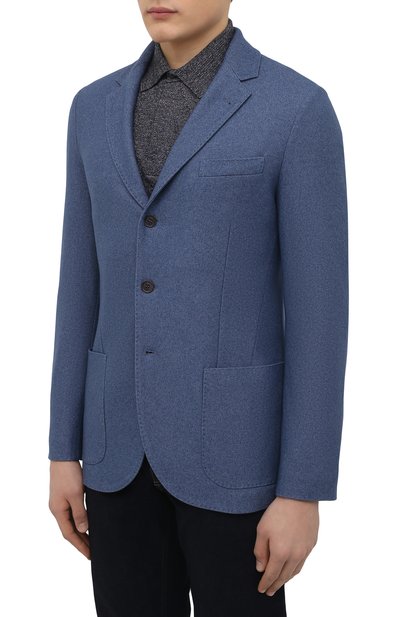 Пиджак из шелка и кашемира LORO PIANA, арт. FAI2572, фото 3