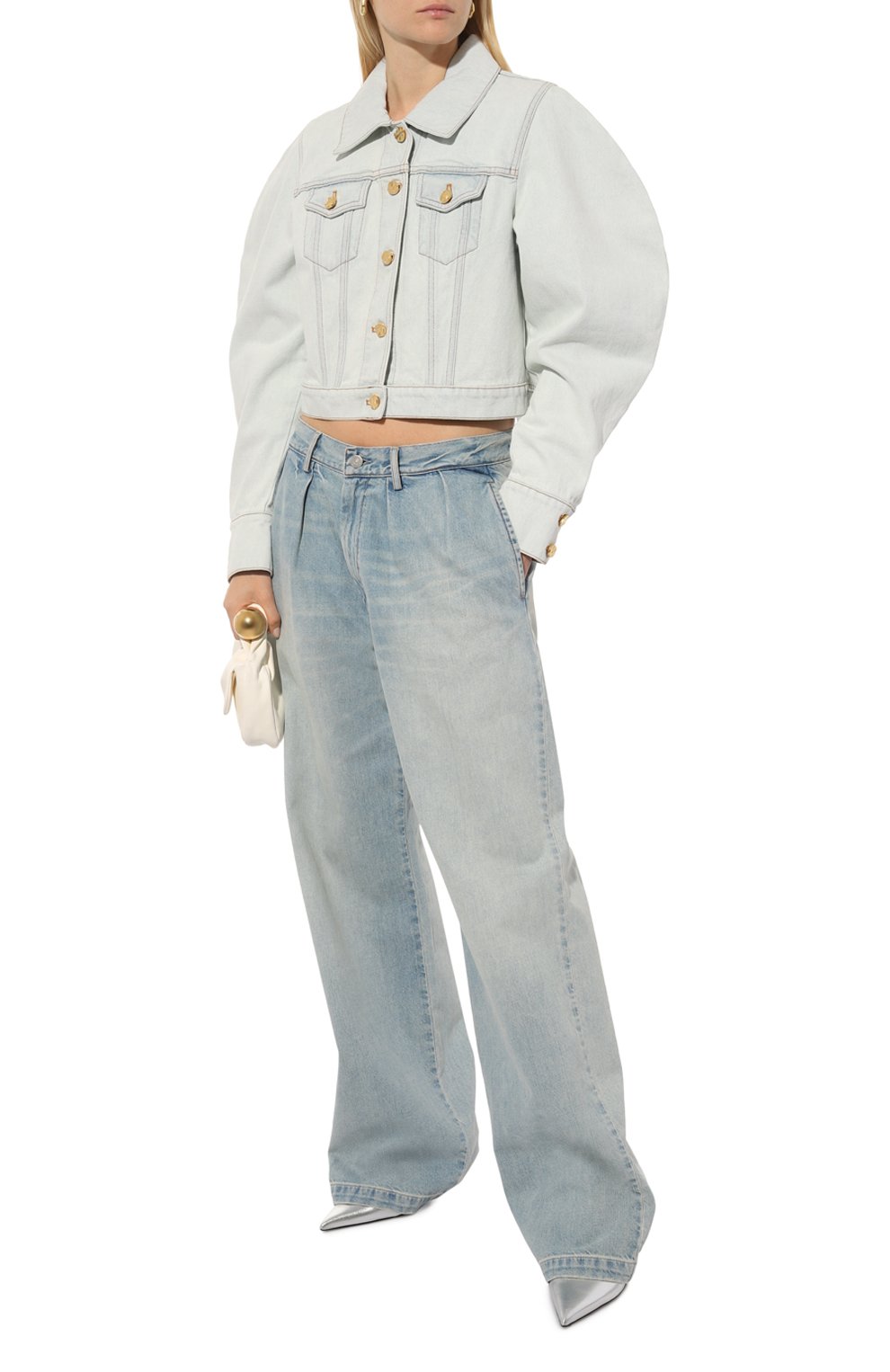 Джинсовая куртка NINA RICCI, арт. 23ADVE005C01037, фото 2