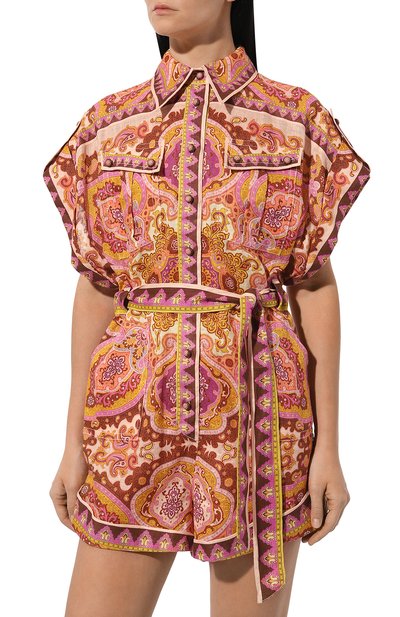 Льняной комбинезон ZIMMERMANN, арт. 2801YSS235, фото 3