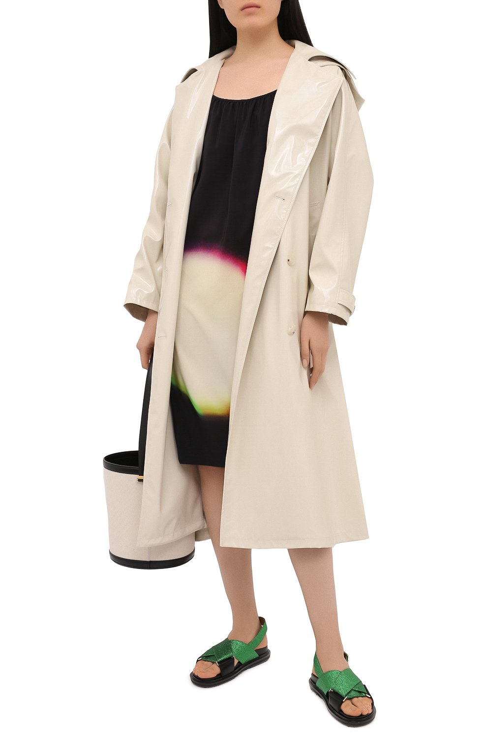 Шелковое платье DRIES VAN NOTEN, арт. 211-11055-2091, фото 2