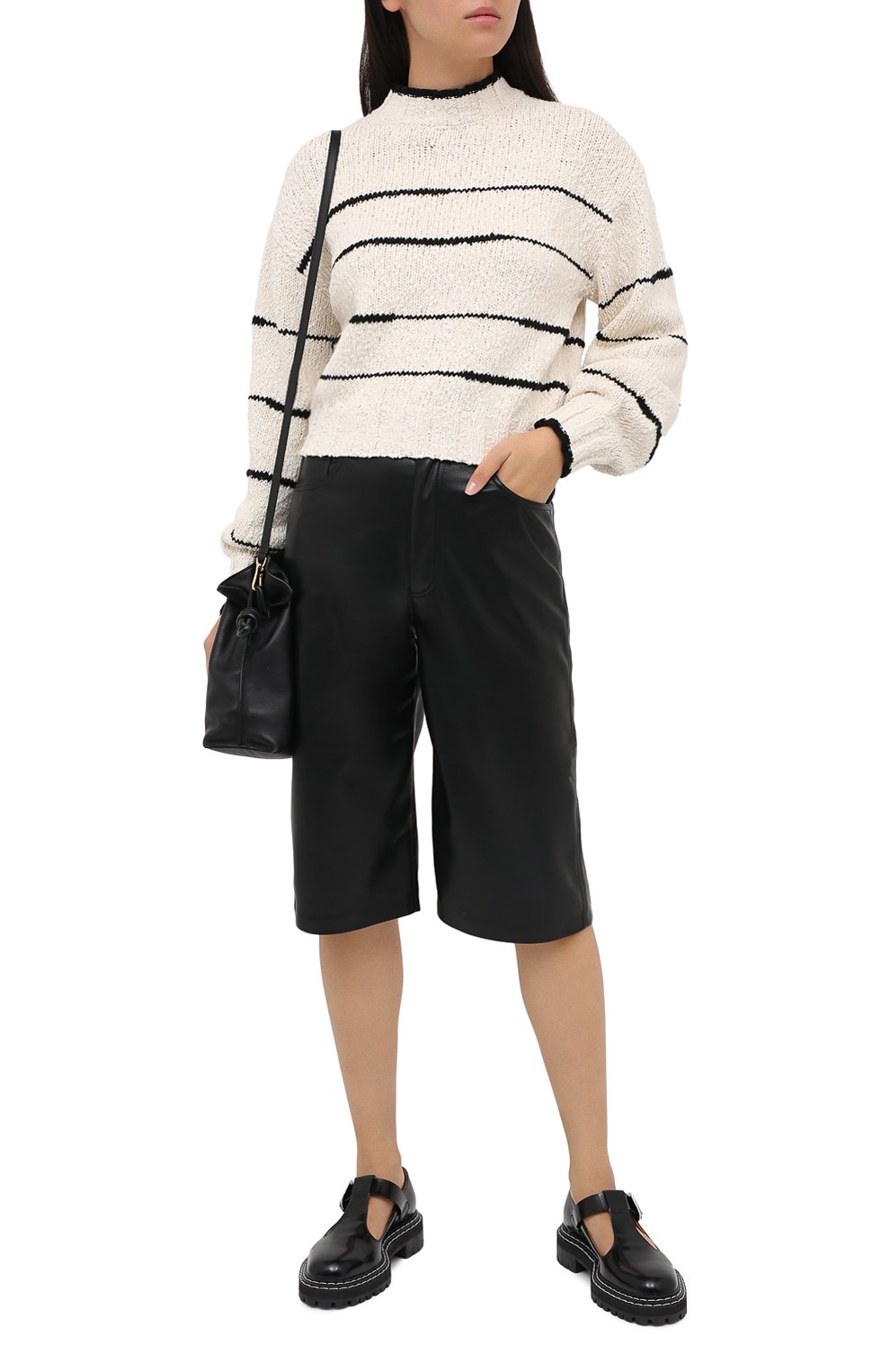 Хлопковый свитер PROENZA SCHOULER WHITE LABEL, арт. WL2037447-KC080, фото 2