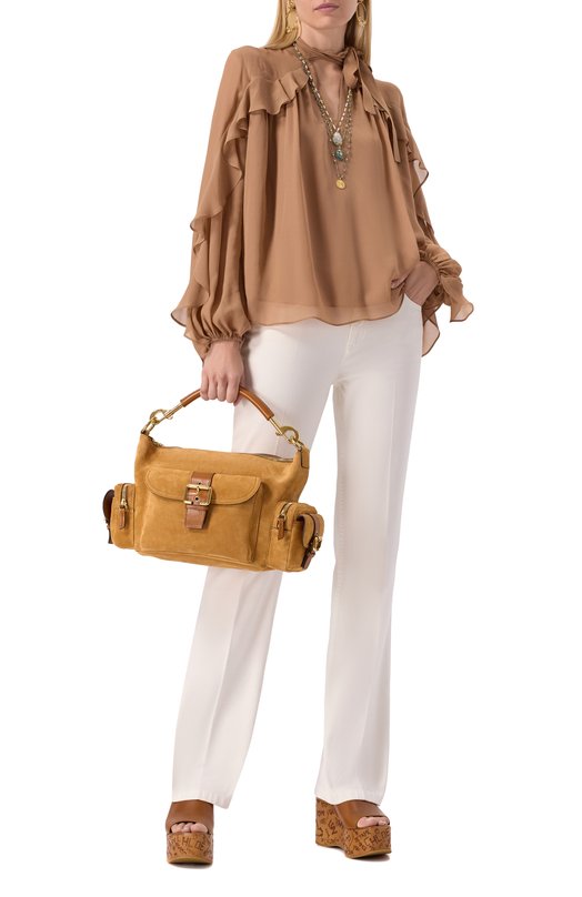 Сумка Camera Chloé CH25US533P37 Бежевый  CH25US533P37 Фото 7