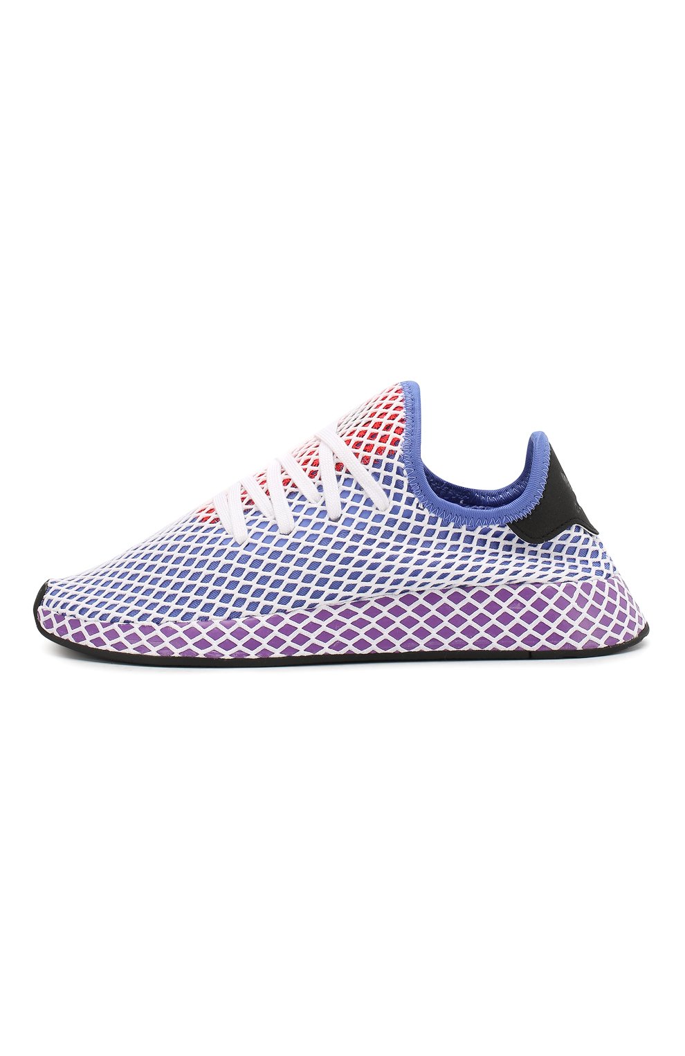 Женские текстильные кроссовки deerupt runner ADIDAS ORIGINALS синего цвета, арт. CG6095 | Фото 3 (Материал внешний: Текстиль; Подошва: Платформа; Материал внутренний: Не назначено, Текстиль; Женское Кросс-КТ: Кроссовки-спорт; Материал сплава: Проставлено; Материал утеплителя: Без утеплителя; Драгоценные камни: Проставлено; Стили: Кэжуэл; Статус проверки: Проверена категория)