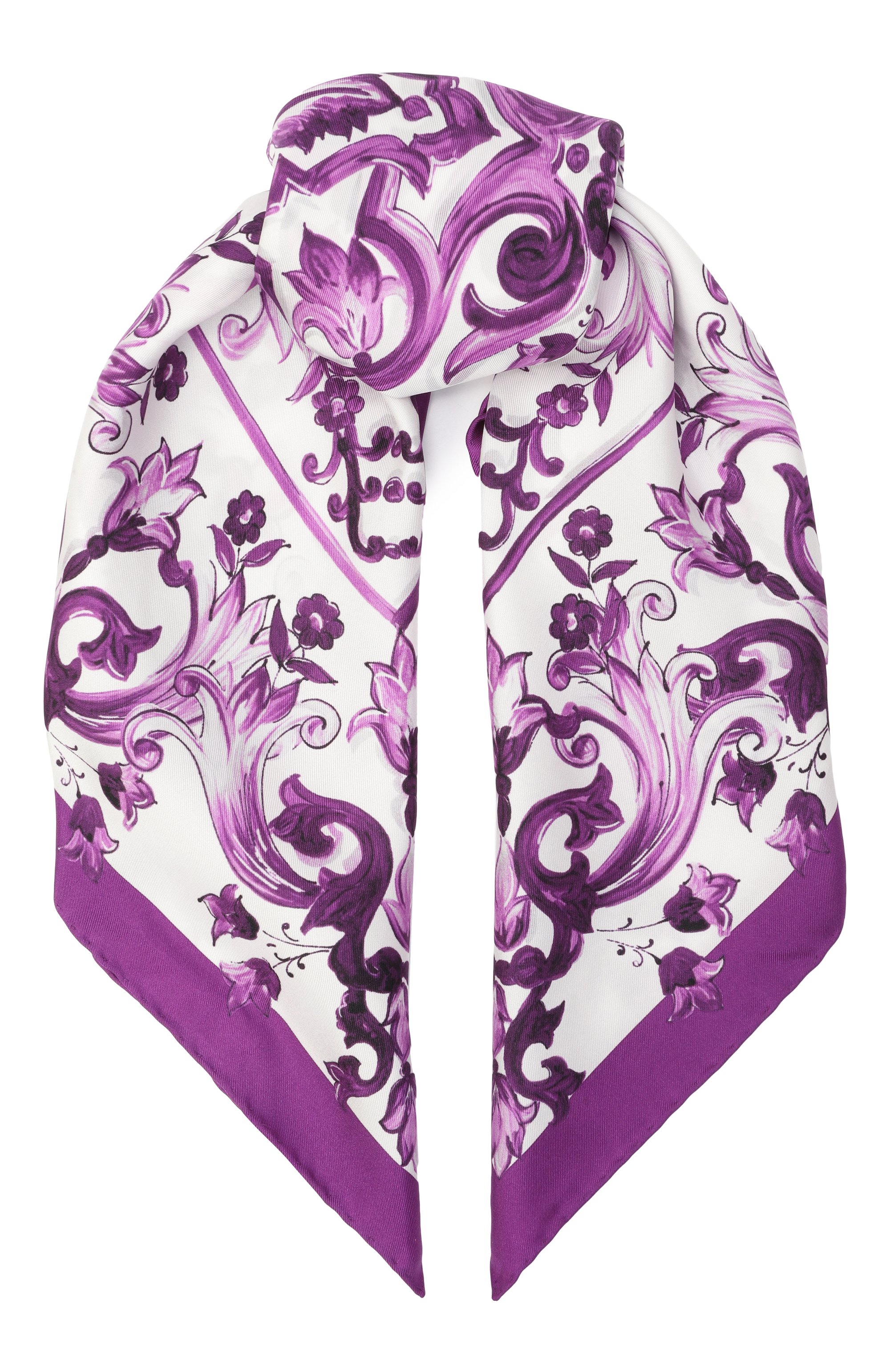 Шелковый платок DOLCE & GABBANA, арт. FN092R/GDA0Y, фото 1