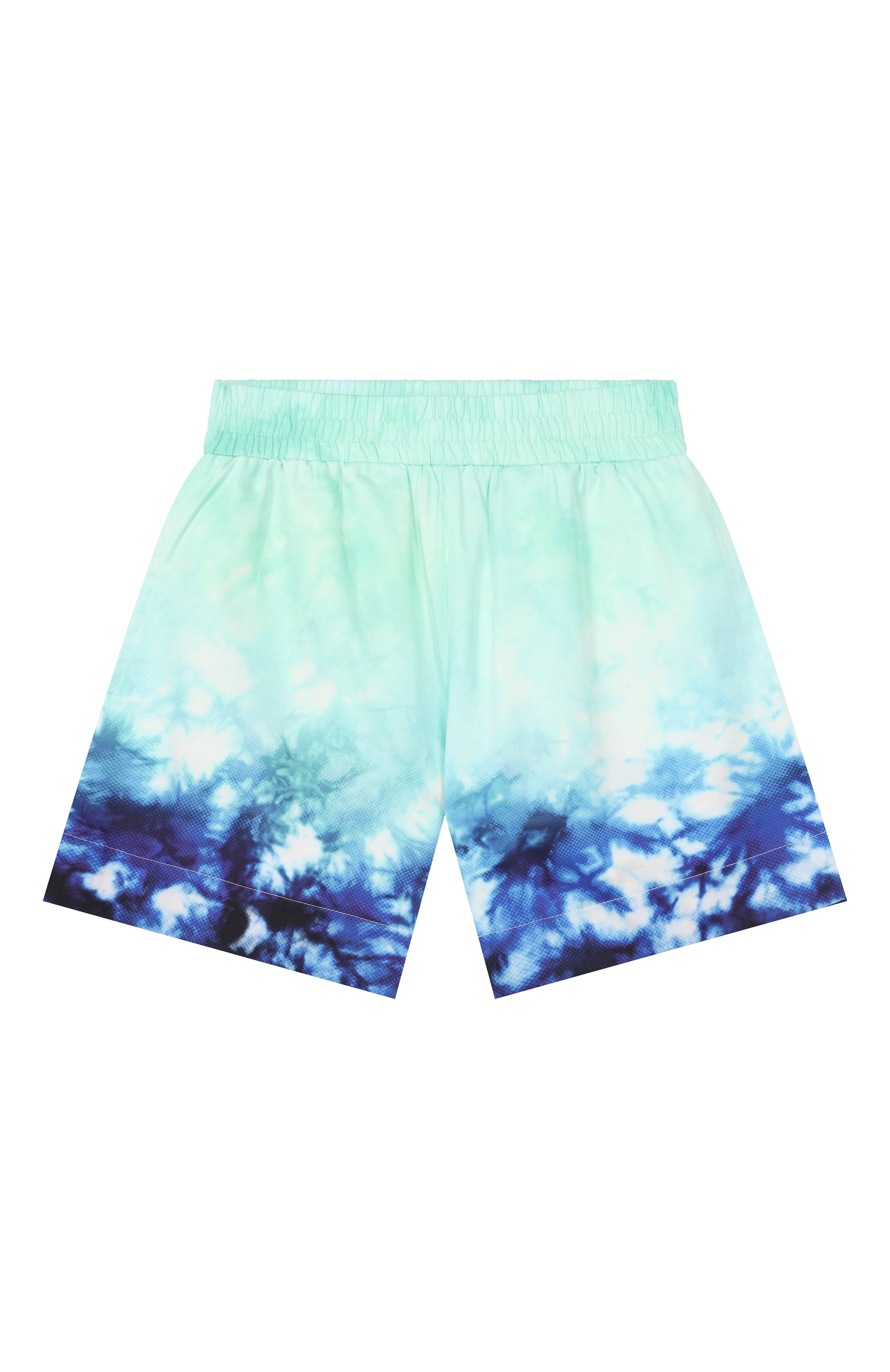 Хлопковые шорты CASABLANCA светло-зеленого цвета по цене 21250 руб., арт. K-SP26-TR-317-01-EX-BC, фото 1 Хлопковые шорты CASABLANCA, арт. K-SP26-TR-317-01-EX-BC, фото 1