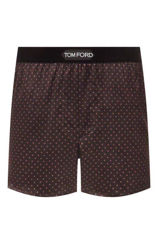 Шелковые боксеры Tom Ford T4LE4/209 Коричневый T4LE4/209
