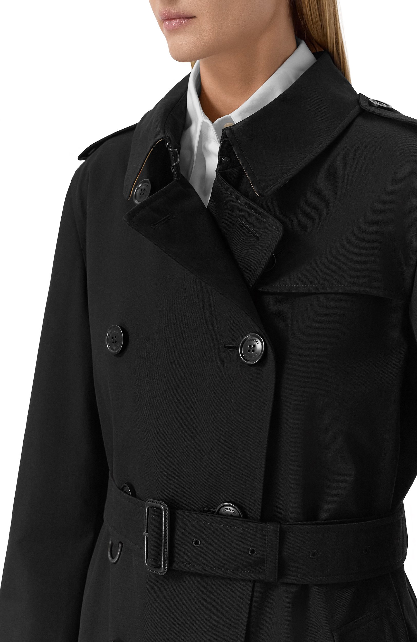 Хлопковый тренч BURBERRY, арт. 8117242, фото 5
