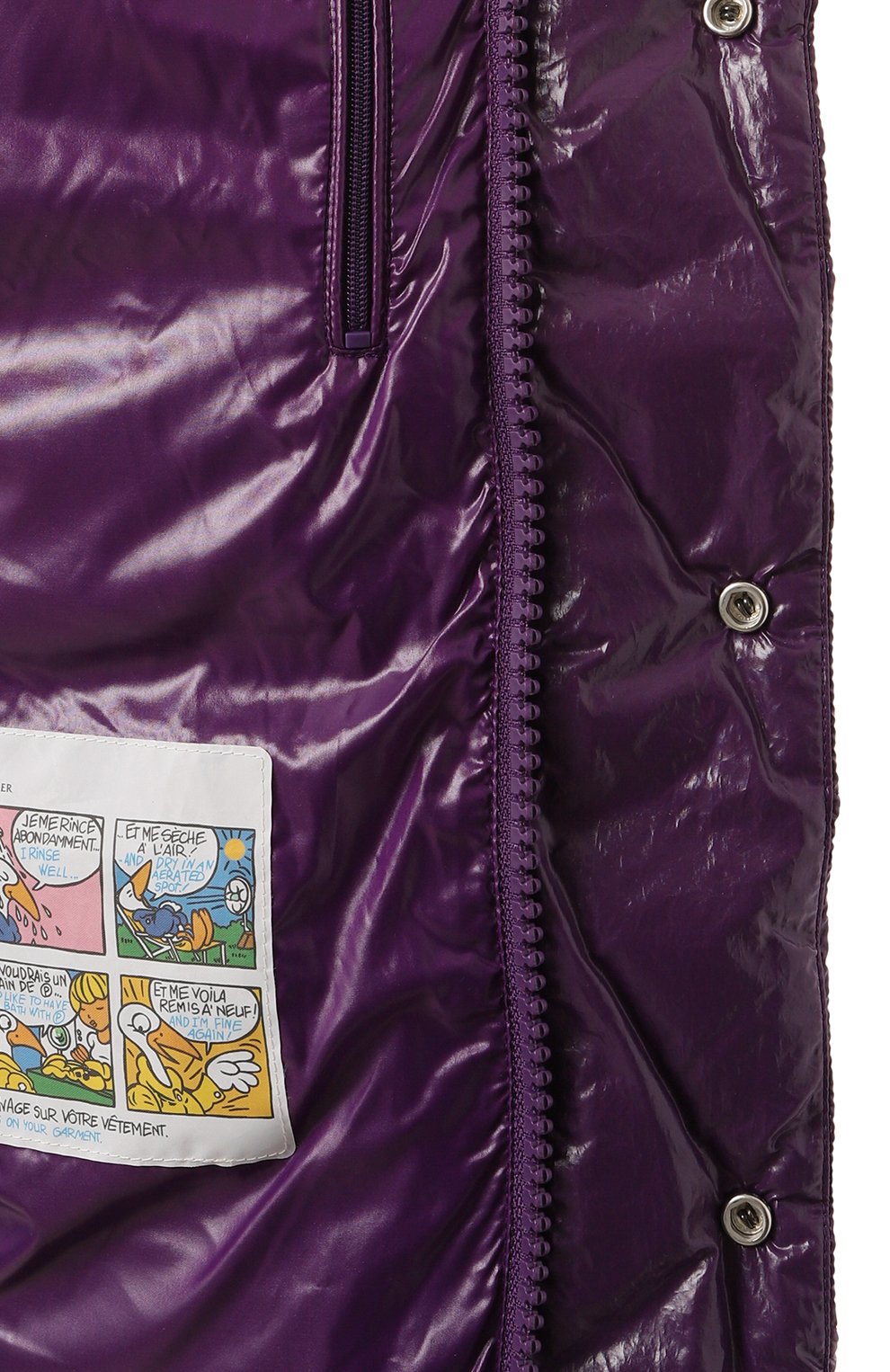 Пуховик maya 70 MONCLER фиолетового цвета по цене 154500 руб., арт. 1A001-53-5969T, фото 6 Пуховик maya 70 MONCLER, арт. 1A001-53-5969T, фото 6