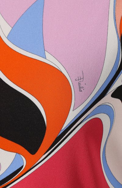 Топ из смеси вискозы и шелка EMILIO PUCCI, арт. 0EJN35/0E727, фото 5