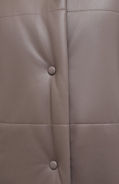 Пальто из экокожи NANUSHKA, арт. ESKA_CLAY_VEGAN LEATHER, фото 5