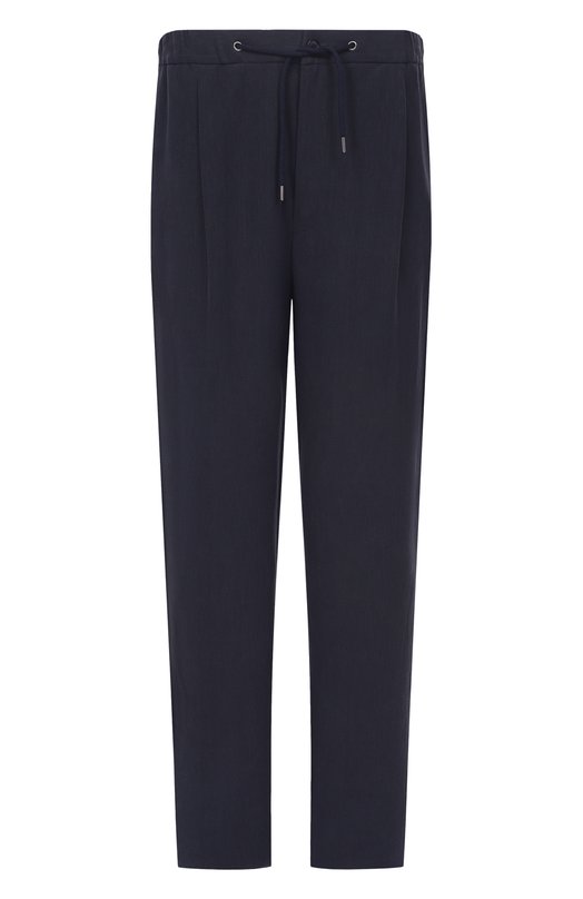 Льняные брюки Giorgio Armani GM001625/TE10954 Синий GM001625/TE10954