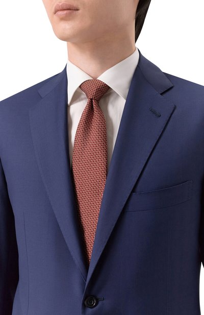 Мужской шелковый галстук BRIONI, арт. 062I00/PD469