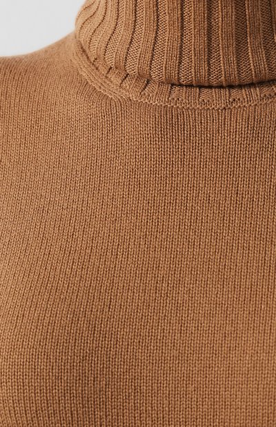 Кашемировая водолазка KITON бежевого цвета по цене 113500 руб., арт. D48725, фото 5 Кашемировая водолазка KITON, арт. D48725, фото 5