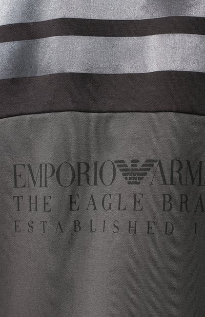 Хлопковое худи EMPORIO ARMANI, арт. 3G1M75/1J36Z, фото 5