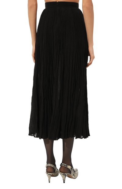 Хлопковая юбка TOTEME, арт. 243-WRB0197-FB0200, фото 4