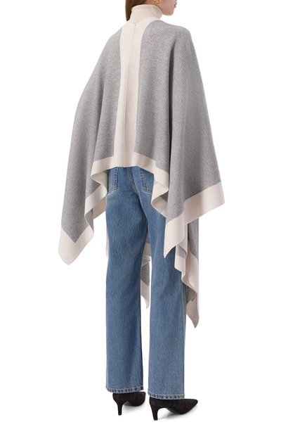 Накидка из шерсти и кашемира LORENA ANTONIAZZI, арт. MM01A/2834, фото 4