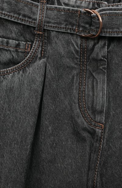 Джинсы BRUNELLO CUCINELLI серого цвета по цене 49350 руб., арт. BH188P493C, фото 3 Джинсы BRUNELLO CUCINELLI, арт. BH188P493C, фото 3