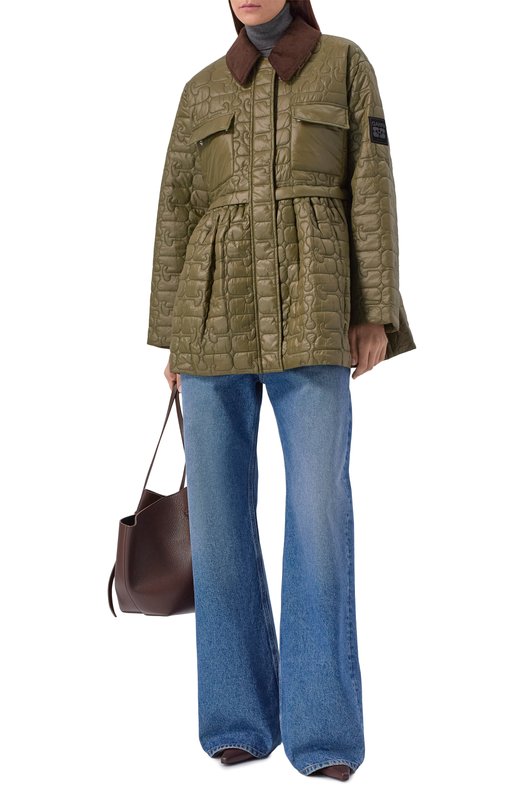 Куртка Ganni W0965/6905 Хаки  W0965/6905 Фото 2