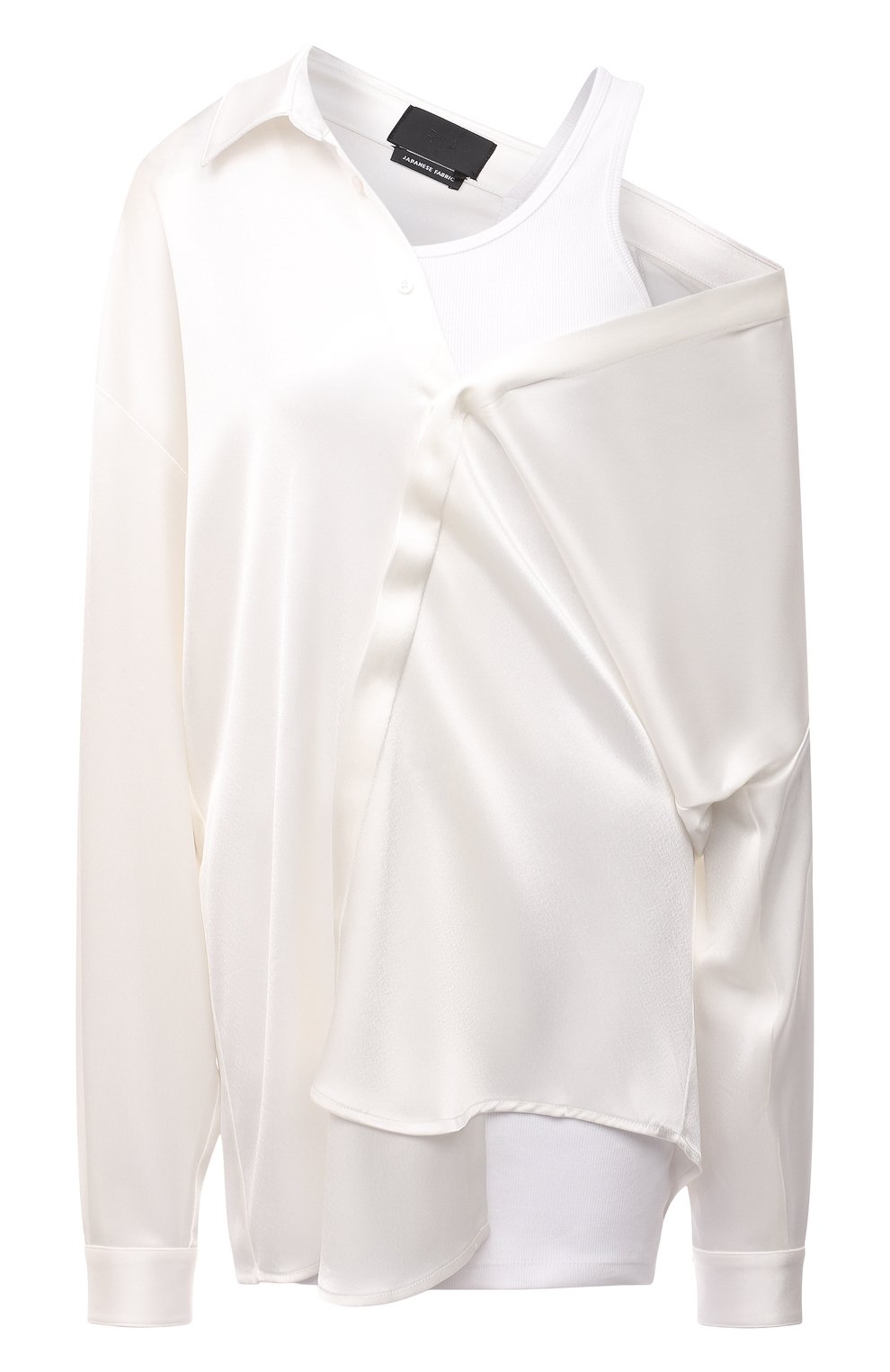 Комбинированная блузка RTA, арт. WH21-A799-7275WHITE, фото 1