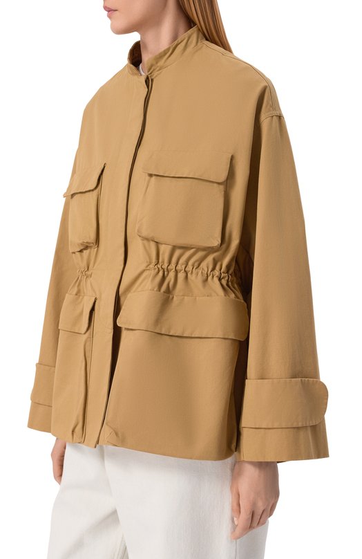 Хлопковая парка Dorothee Schumacher 448712 Бежевый  448712 Фото 6