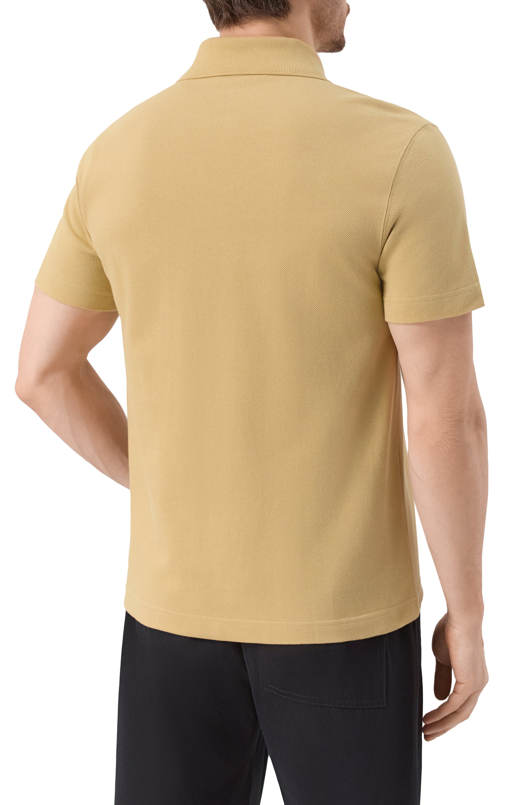 Хлопковое поло BURBERRY, арт. 8101349, фото 4