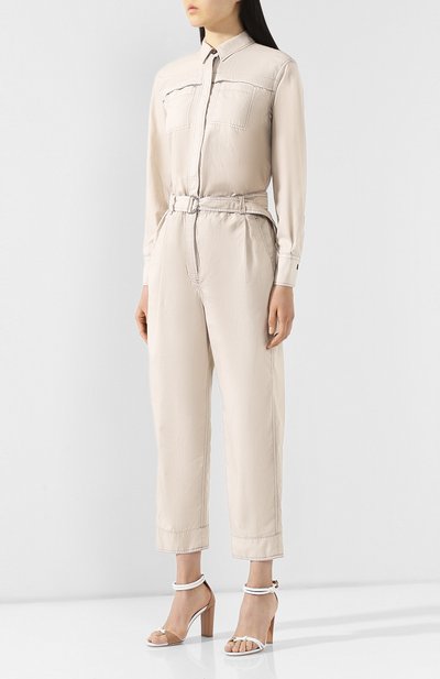 Хлопковый комбинезон BRUNELLO CUCINELLI, арт. ML680FL399, фото 3