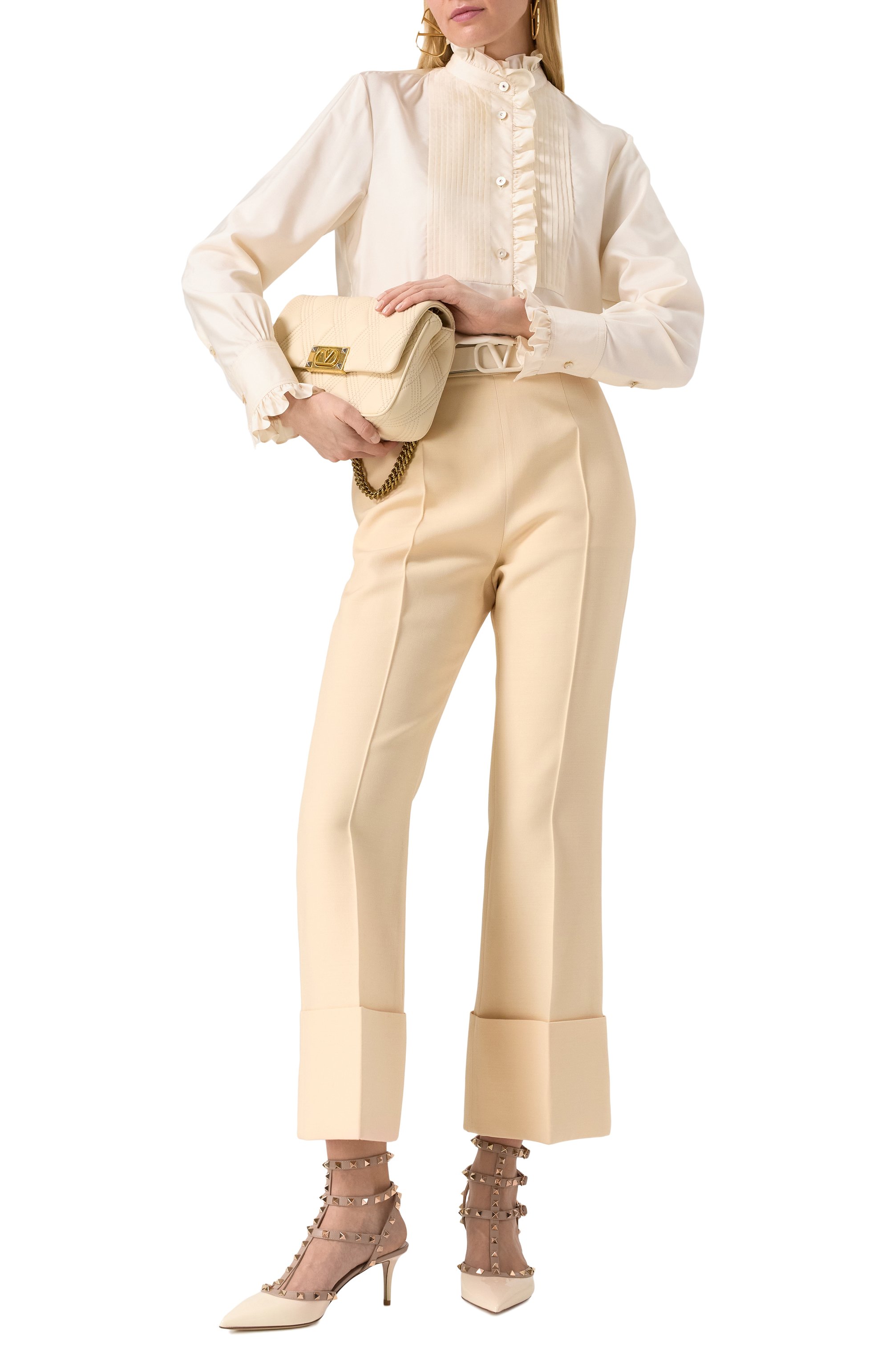 Шелковая блузка VALENTINO, арт. 6B3AB755924, фото 2