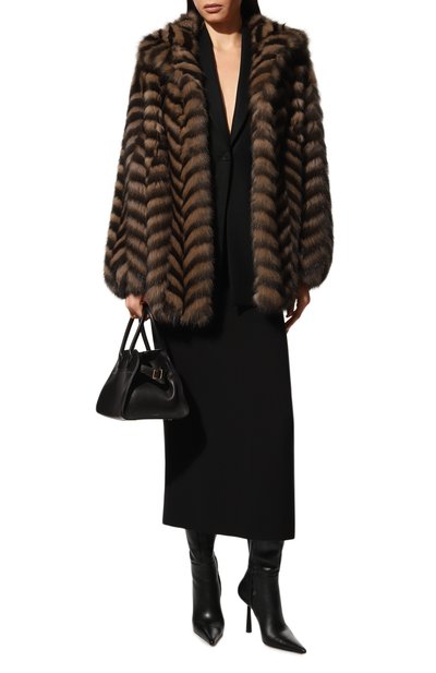 Шуба из меха соболя SABLEFUR, арт. 72211-sb-03, фото 2