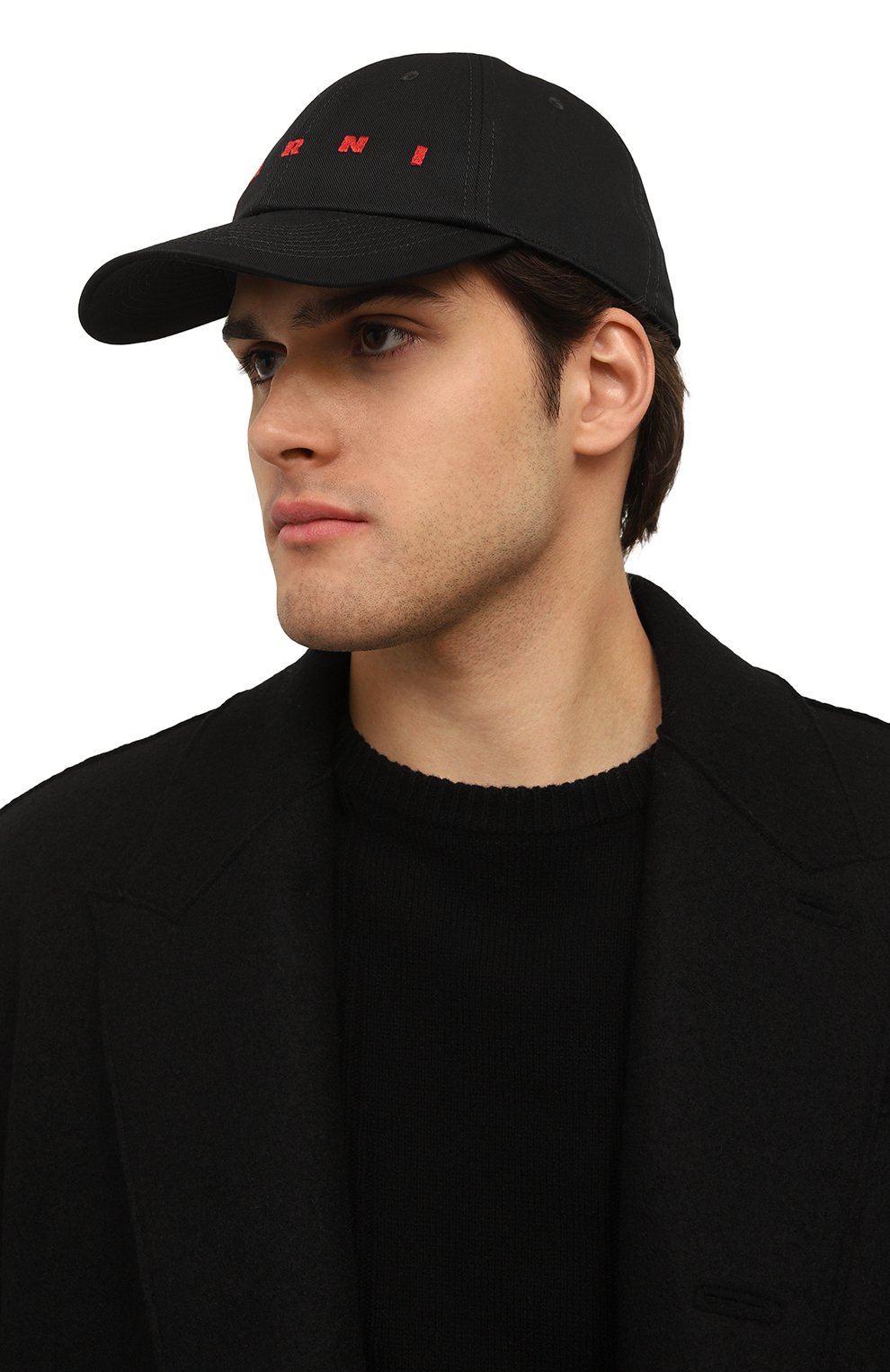 Хлопковая бейсболка MARNI, арт. CLZC0108S0/UTC311, фото 2