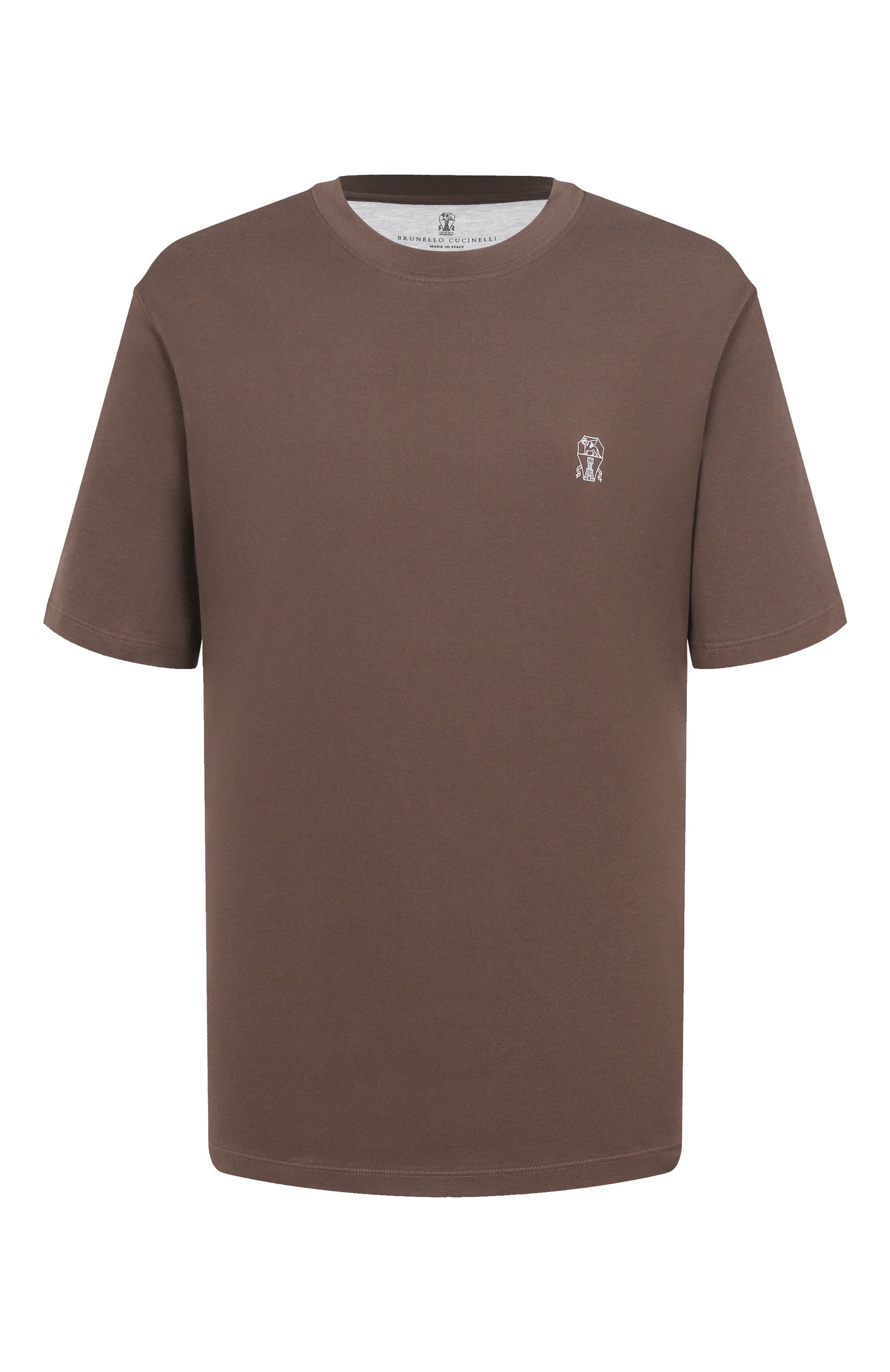 Хлопковая футболка BRUNELLO CUCINELLI, арт. M0B138440, фото 1