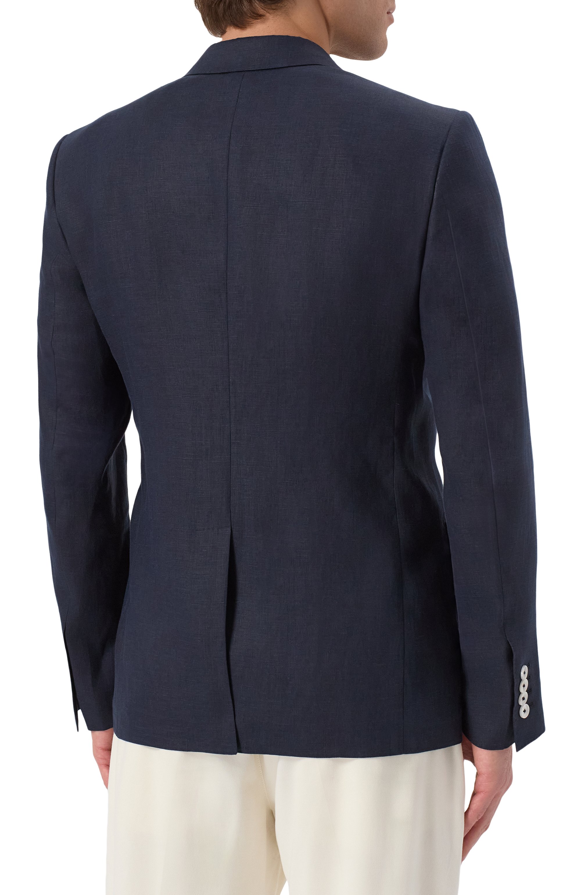 Льняной пиджак DOLCE & GABBANA, арт. G2TJ2Z/FU4K6, фото 6