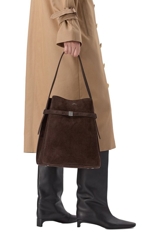 Сумка Belted Bucket TOTEME 253-WAL0048-LE0004 Коричневый  253-WAL0048-LE0004 Фото 2