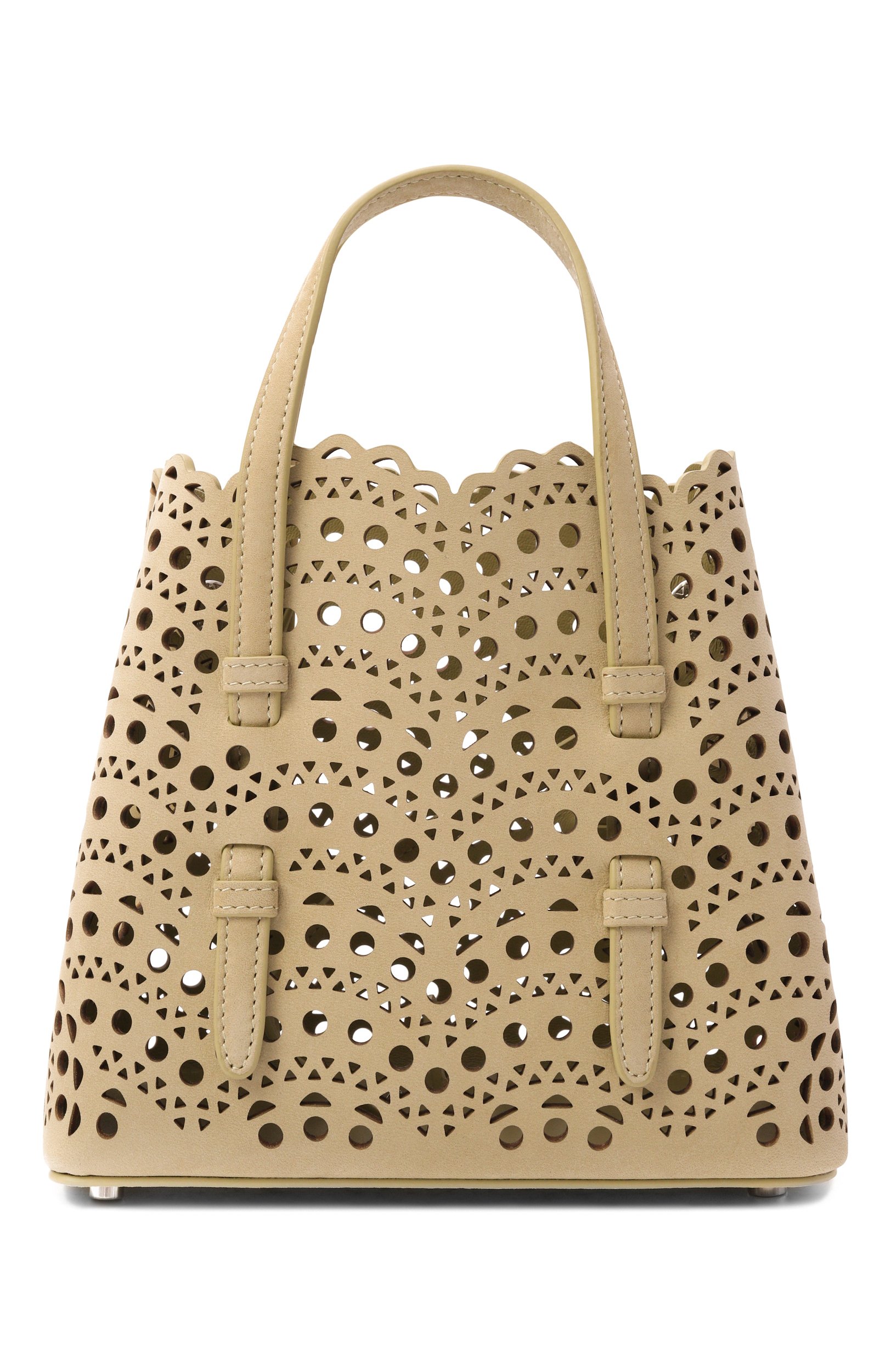 Сумка mina 20 ALAIA бежевого цвета по цене 299500 руб., арт. AA1S06720CA322, фото 1 Сумка mina 20 ALAIA, арт. AA1S06720CA322, фото 1