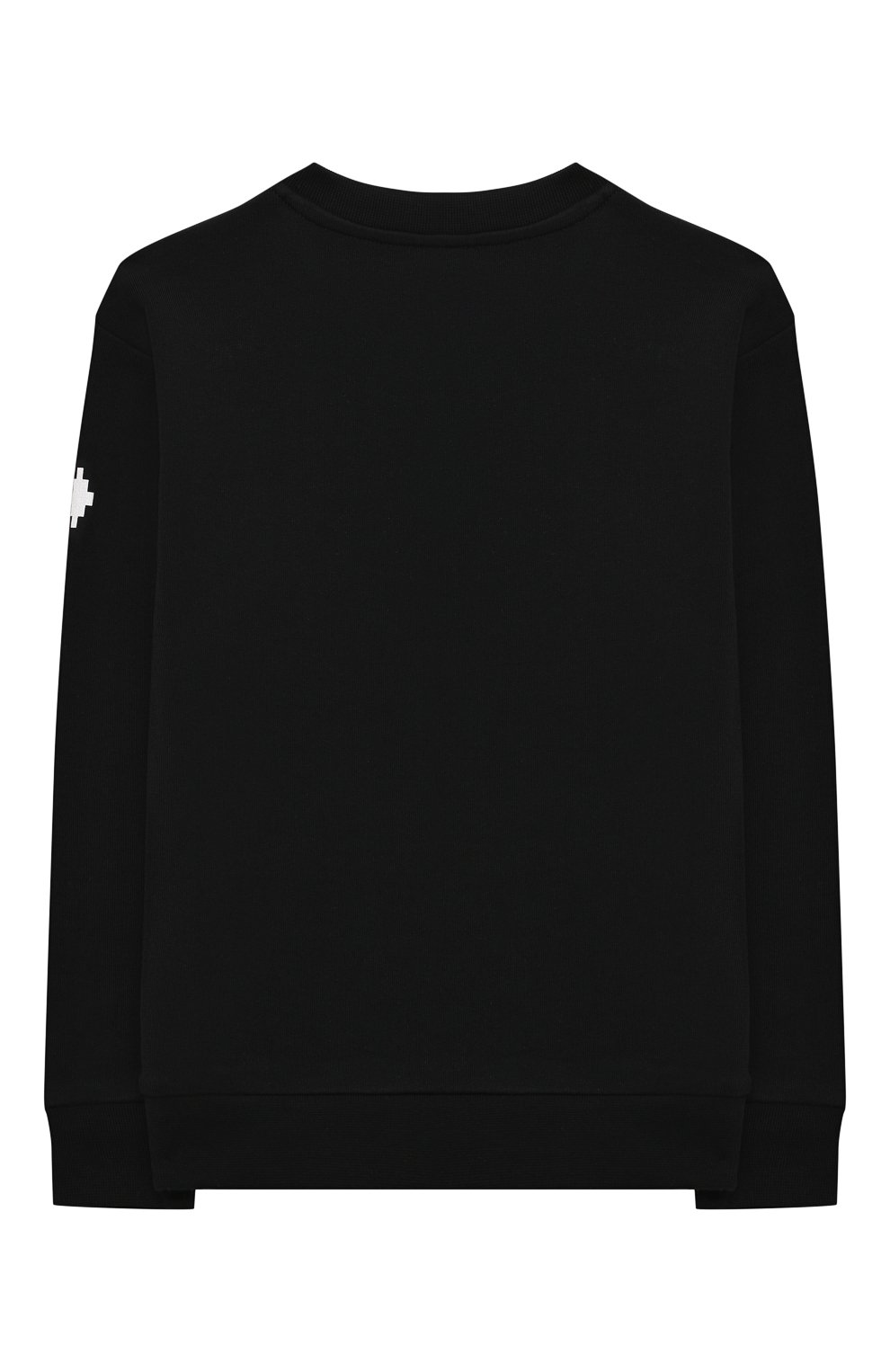 Хлопковый свитшот MARCELO BURLON KIDS OF MILAN черного цвета по цене 16600 руб., арт. 21E/B/MB/2002/0020/2-6Y, фото 2 Хлопковый свитшот MARCELO BURLON KIDS OF MILAN, арт. 21E/B/MB/2002/0020/2-6Y, фото 2