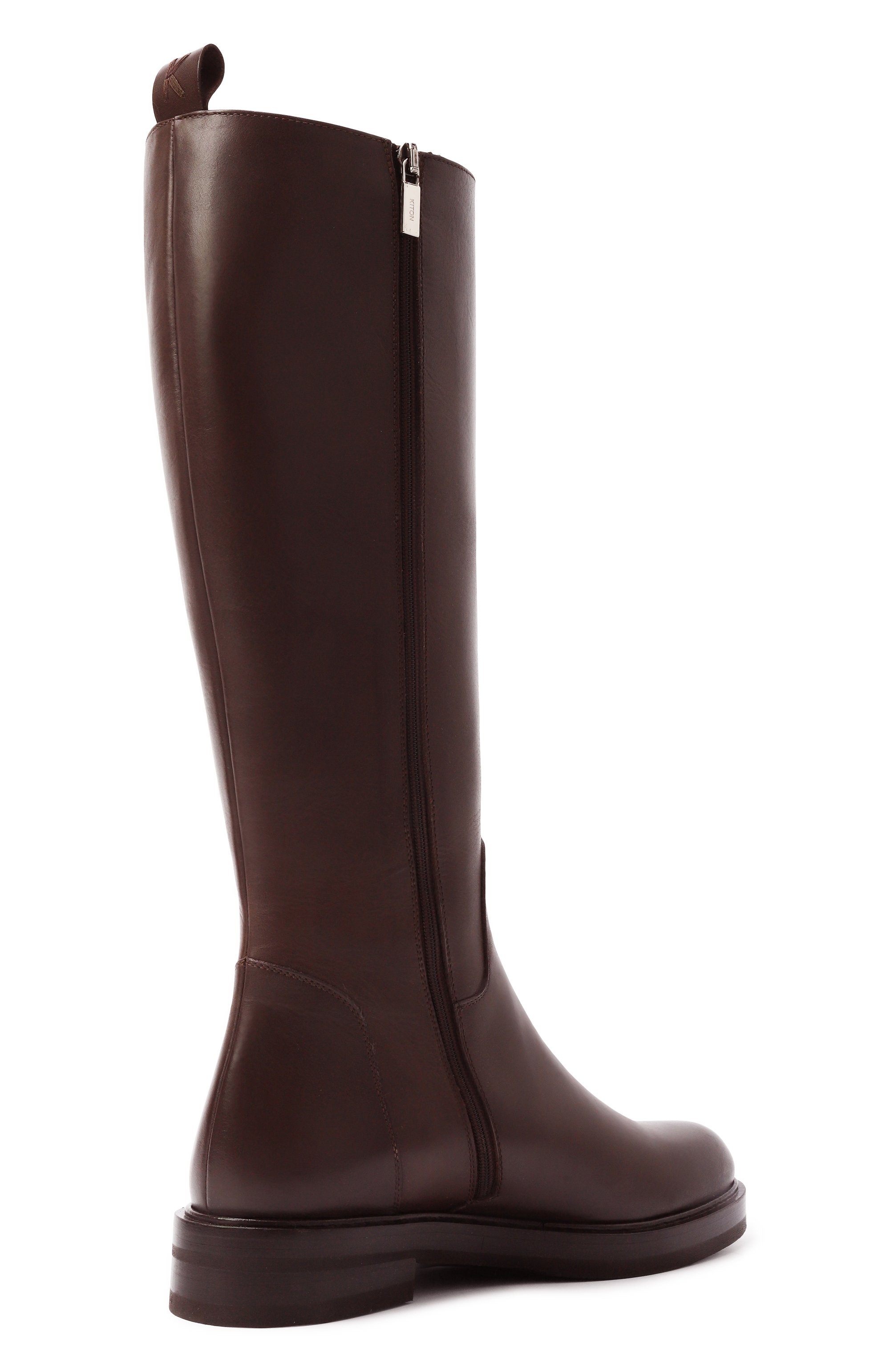 Кожаные сапоги KITON, арт. D56806N0102410, фото 5