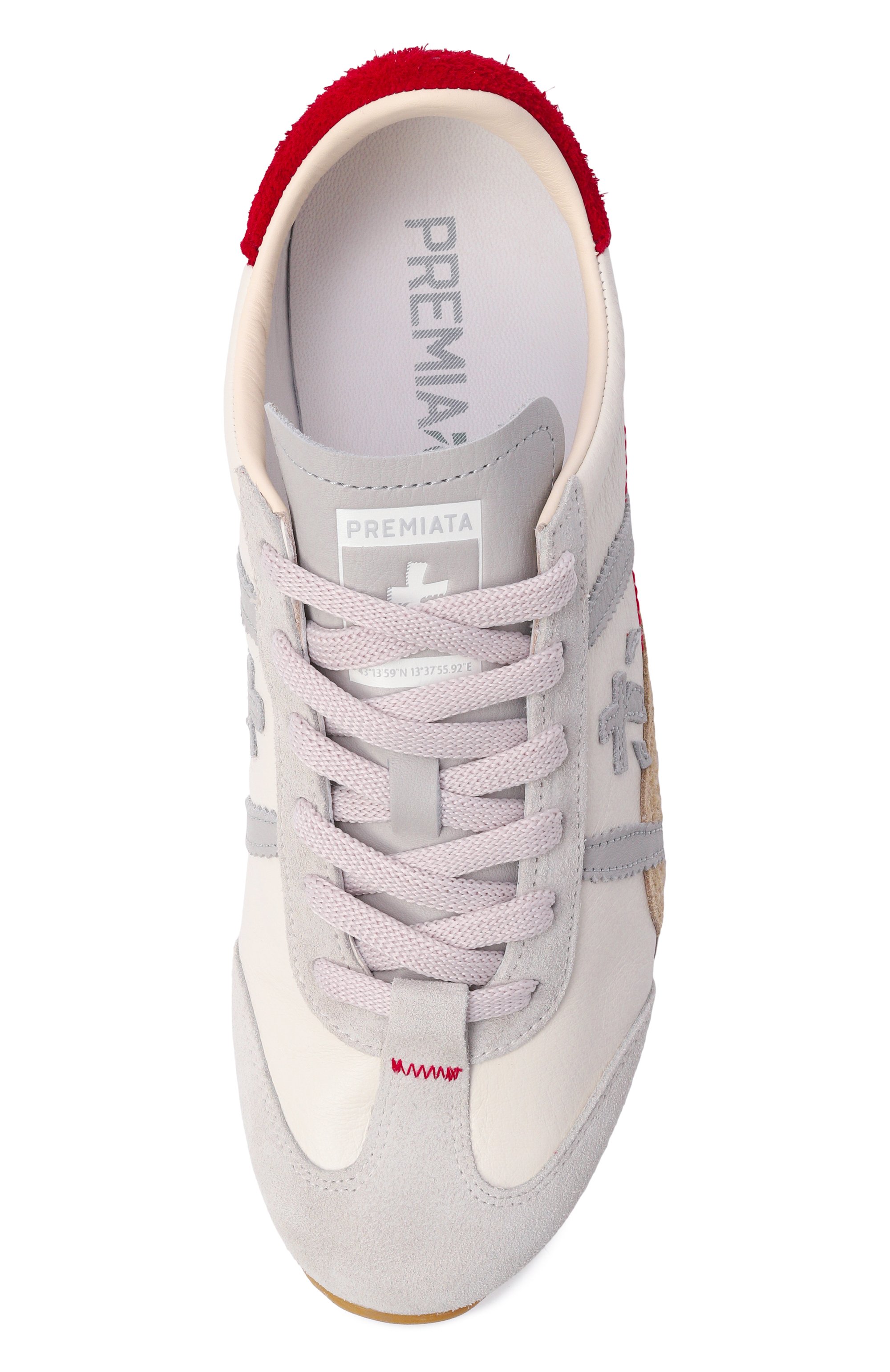 Кожаные кроссовки jackyx 25d PREMIATA, арт. JACKYX25D/VAR 8225, фото 6