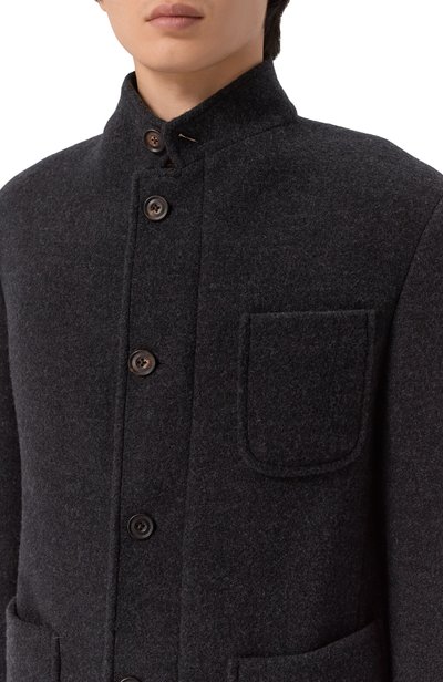 Шерстяная куртка CORNELIANI темно-серого цвета по цене 192000 руб., арт. 28XS50/2A12204, фото 5 Шерстяная куртка CORNELIANI, арт. 28XS50/2A12204, фото 5