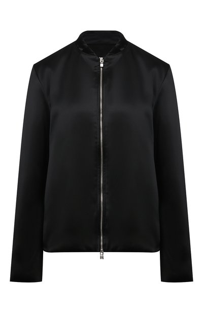 Куртка из вискозы TOTEME черного цвета по цене 64500 руб., арт. 213-103-714, фото 1 Куртка из вискозы TOTEME, арт. 213-103-714, фото 1