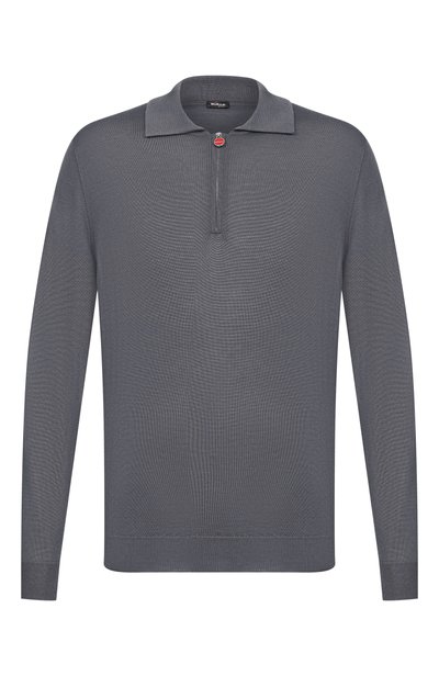 Мужская поло из кашемира и шелка KITON, арт. UMKX05Z