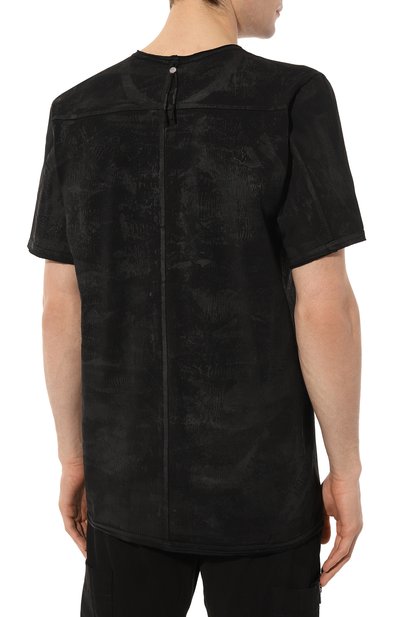 Хлопковая футболка 139DEC черного цвета по цене 16200 руб., арт. TS540-BK-OXIDE, фото 4 Хлопковая футболка 139DEC, арт. TS540-BK-OXIDE, фото 4