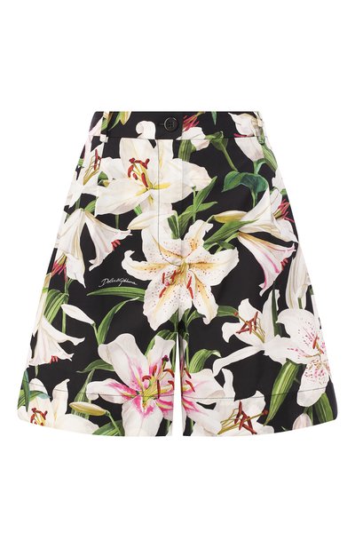 Женские хлопковые шорты DOLCE & GABBANA, арт. FTAVNT/HS5E0
