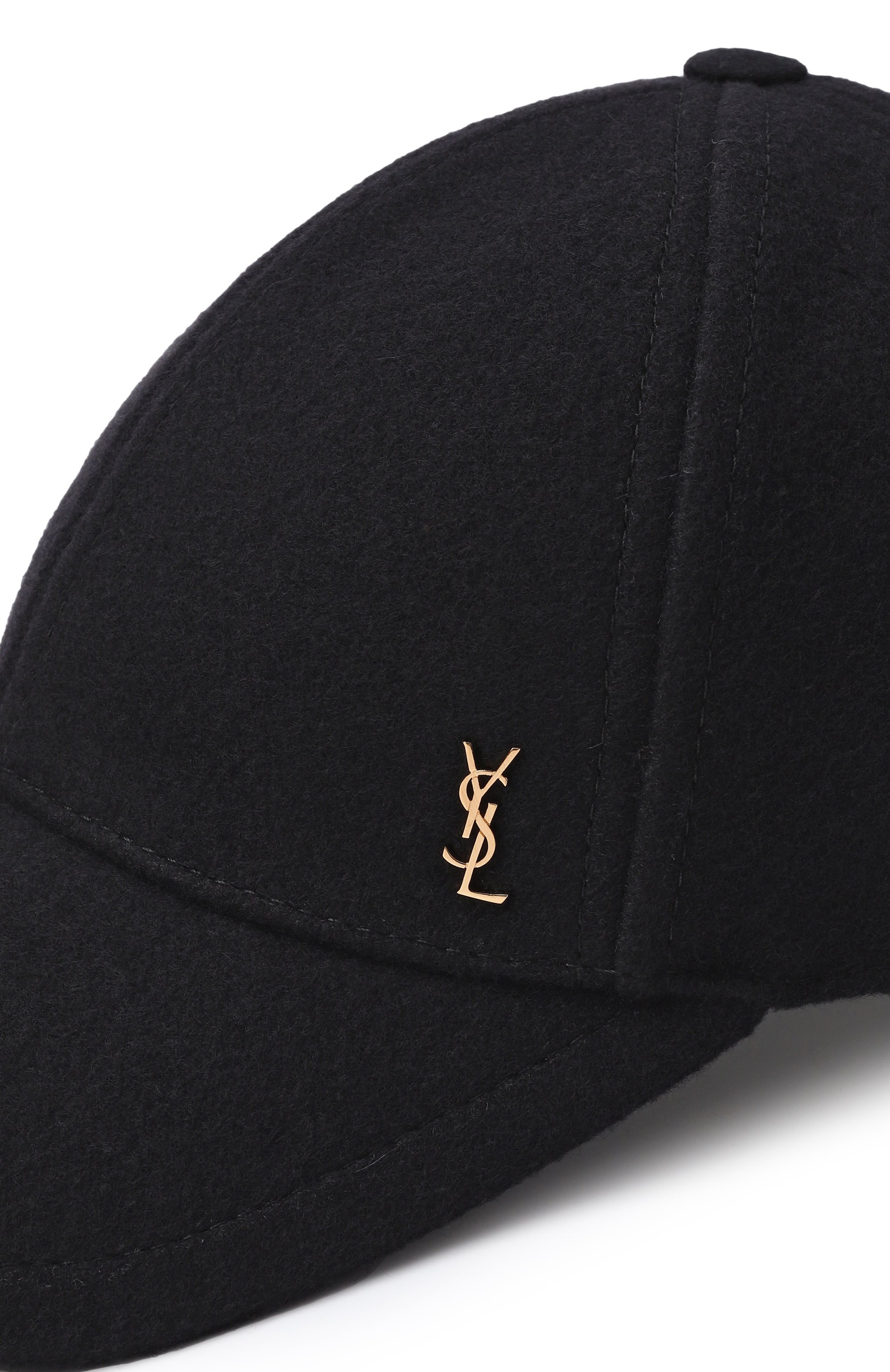 Шерстяная бейсболка SAINT LAURENT, арт. 706537/3YS16, фото 3